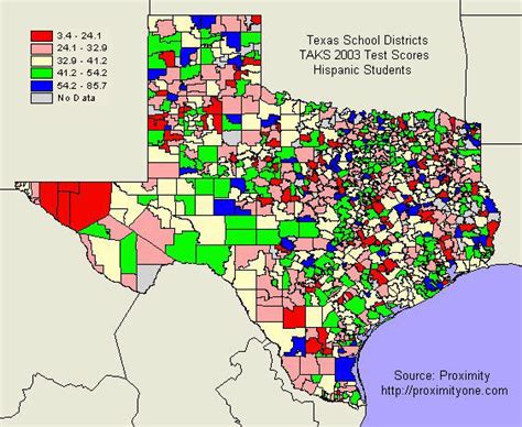 Map Of Texas School Districts Map