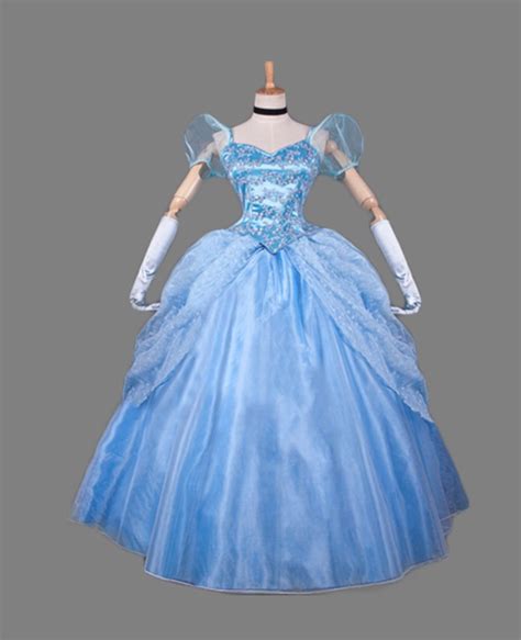 Disney Cinderella Princess Cinderella Cosplay Costume Cinderella And