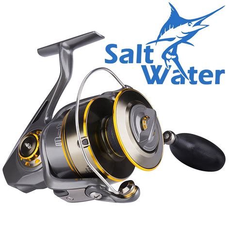 Powerful Corrosion Resistant Saltwater Spinning Reel Built For Heavy