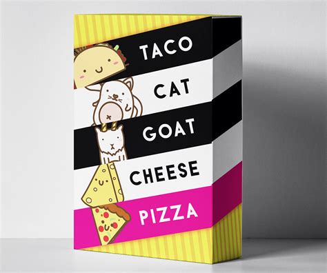 It's a power packed quick and simple party game. Taco Cat Goat Cheese Pizza Card Game - Fun Stuff Toys