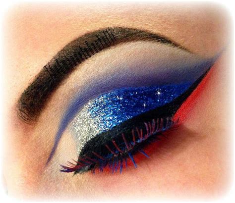 July fourth eye makeup tutorials. Patriotic Makeup | Smokey eye makeup tutorial, 4th of july makeup, Smokey eye makeup