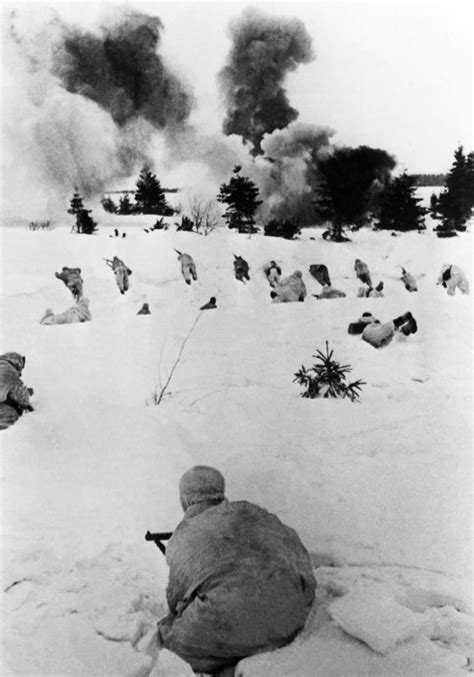 Defence Of Moscow The Red Army Attacked German Positions Near Moscow