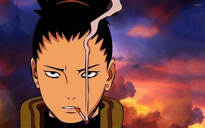 Naruto Shikamaru Sasuke Nara Wallpapers Shippuden Smoking