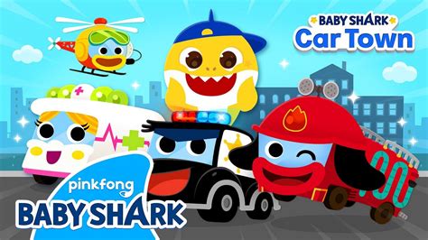 🚒 Baby Sharks Favorite Car Toys All Around⎪🚌car Videos Games For