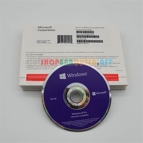 Windows 10 Pro 64bit 1pk Dsp Oei Dvd Fqc 08929 Giá Sỉ Key Bản Quyền