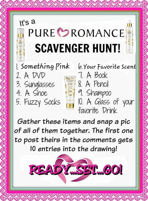 Pure Romance Facebook Party Games