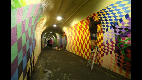 191st Street Tunnel Beautification Project Youtube
