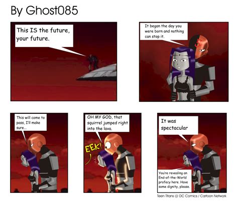 Teen Titans Comic Strip 03 By Ghost085 On Deviantart