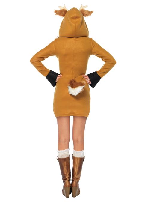 Womens Cozy Fawn Costume