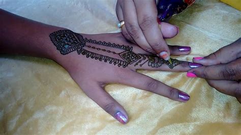 Easy Henna Designs Quick Mehndi Designs For Hands Simple Youtube