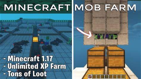 New Minecraft Mob Xp Farm 118 Insane Loot And Xp Farm Youtube