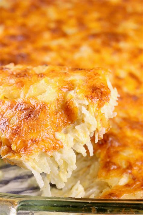 Best Cheesy Hashbrown Casserole Easy Recipe Miss In The Kitchen