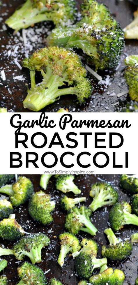 Garlic Parmesan Roasted Broccoli Parmesan Roasted Broccoli Healthy
