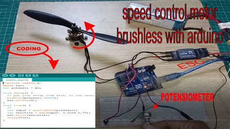 Cara Mengontrol Speed Motor Brushless Dengan Arduino How To Control