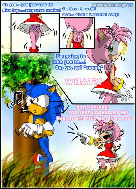 Comic Sonamy By Allesiathehedge Dreaming Of You Sonic Mania
