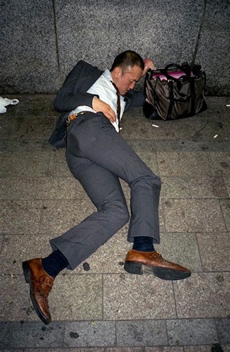Photographer Documents The Common Phenomenon Of Drunk Japanese