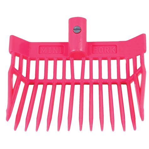 Dura Tech Platinum Mini Manure Fork Pink