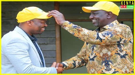 Mc Jessy Officially Joins President Ruto Uda Party Youtube