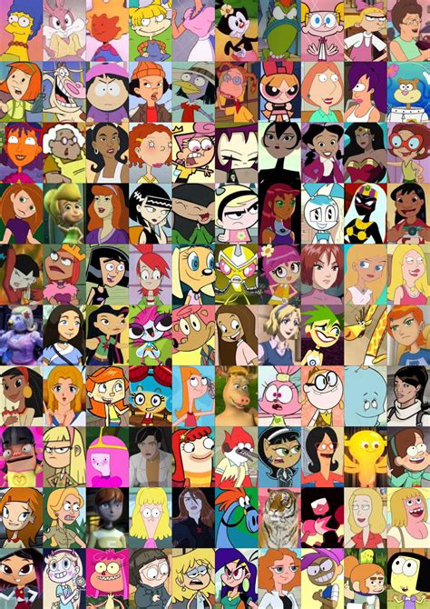 Cartoon Girls By Minecraftman1000 On Deviantart