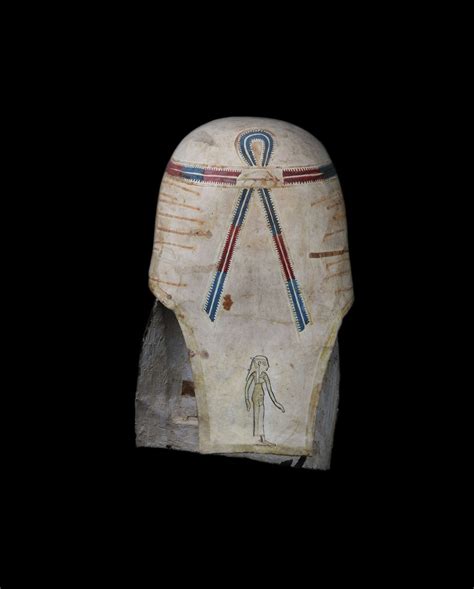 An Egyptian Polychrome And Gilt Cartonnage Mummy Mask Late Ptolemaic Period Circa 100 30 B C