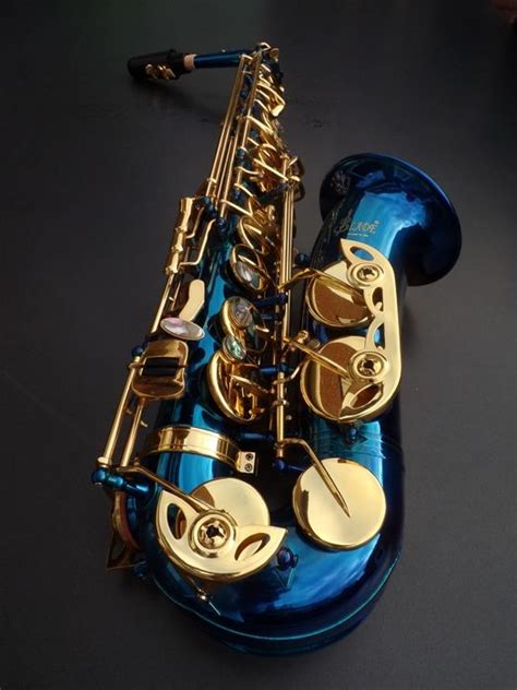 Blue Alto Saxophone New Catawiki