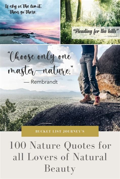 Nature Quotes For All Lovers Of Natural Beauty