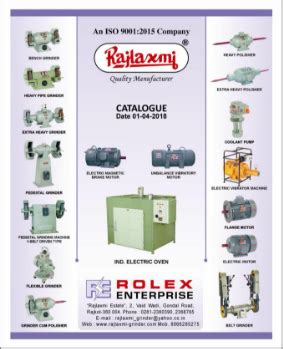Rajlaxmi Motor Grinder Polisher Belter Manufacturer Rajkot