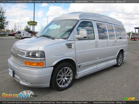 Front 34 View Of 2012 Chevrolet Express 1500 Awd Passenger Conversion