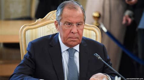 Russian Foreign Minister Sergey Lavrov Official Visit Starts On Friday