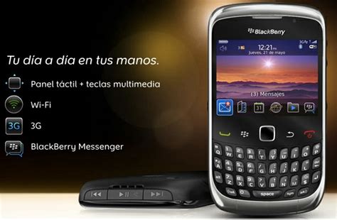 Celulares Blackberry Curve 9300 3g Wifi Gps 2mpx Libre Nuevo