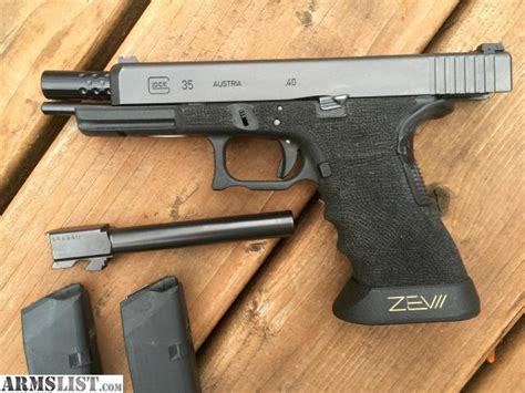 Armslist For Saletrade Glock 35 Full Zev 9mm Conversion W Extras