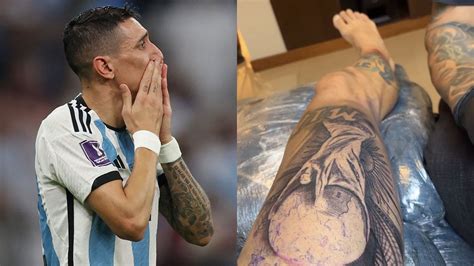 El tatuaje que se hizo Ángel Di María tras ser campeón del mundo que