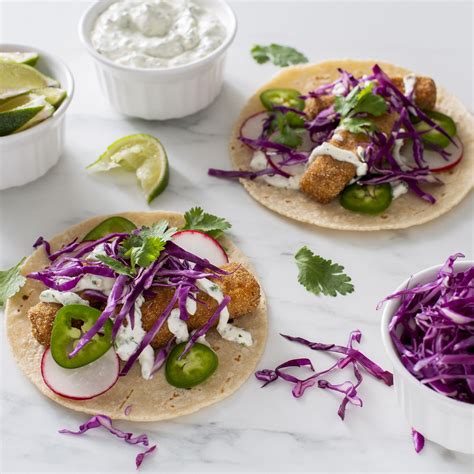 Duo Crisp Air Fryer Crispy Baja Fish Tacos Recipe Baja Fish