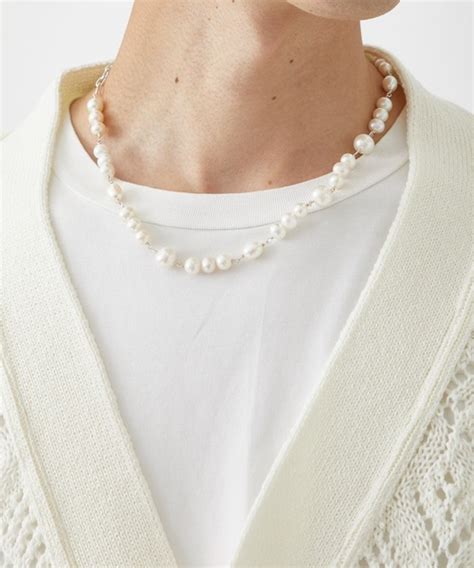 LiNoHリノーのFUSION PEARL NECKLACEネックレス WEAR