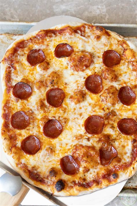 Classic Pepperoni Pizza Recipe Colorful Recipes