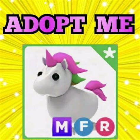 Mega Fly Ride Mfr Unicorn Legendary Adopt Me