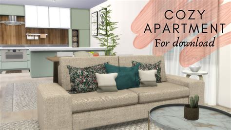 Cozy Apartment Download Tour Cc Creators The Sims 4 Part1