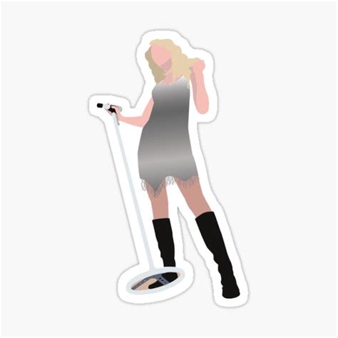 Taylor Swift Fearless Sticker Sticker For Sale By Designsbytam Redbubble