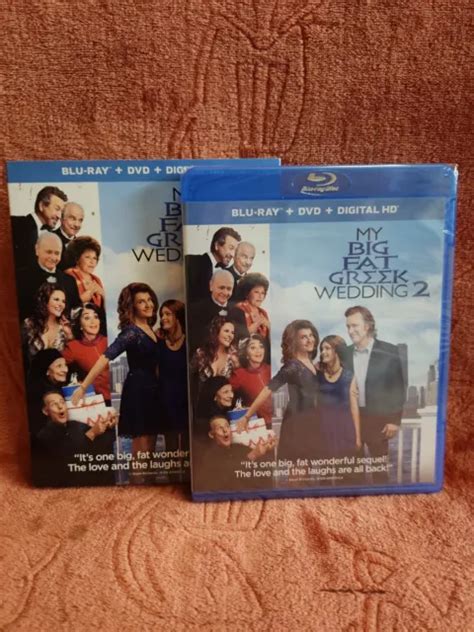 NEW MY BIG Fat Greek Wedding 2 Blu Ray DVD Digital HD NEW With