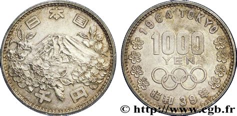 His imperial highness prince akihito and princess michiko oversaw the tokyo 1964 paralympics which drew together 378 para athletes from 21 countries. JAPON 1000 Yen Mont Fuji JO de Tokyo 1964 fwo_212276 Monde