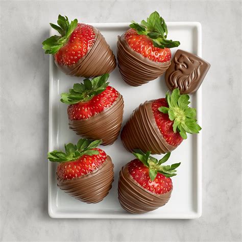 Godiva Milk Chocolate Dipped Strawberries 42 Valentines Day Food