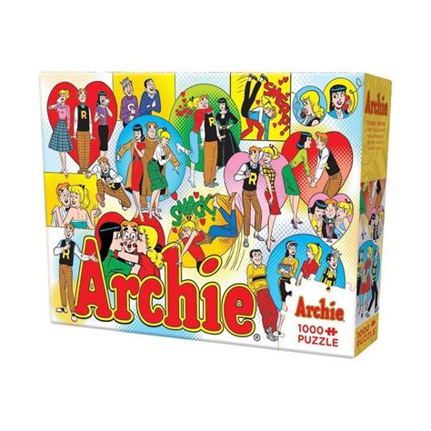 cobble hill archie comics classic archie jigsaw puzzle 1000pc in 2021 archie comics archie