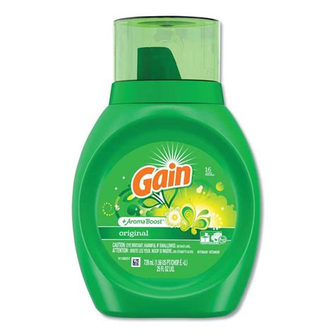 Gain 25 Oz Original Fresh Scent Bottle Liquid Laundry Detergent 6carton Pgc12783ct The