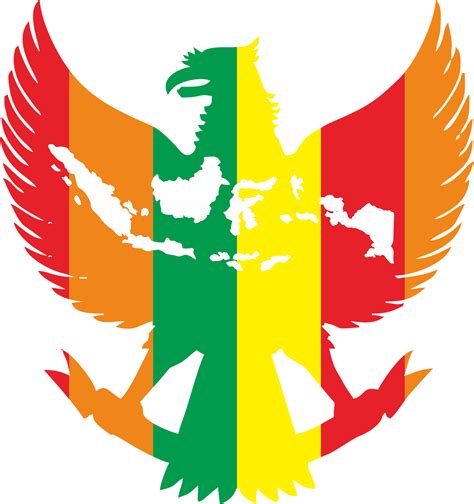 Garuda Pancasila Silhuoette Vektor Cdr Ai Eps Png Hd Gudril Logo Images