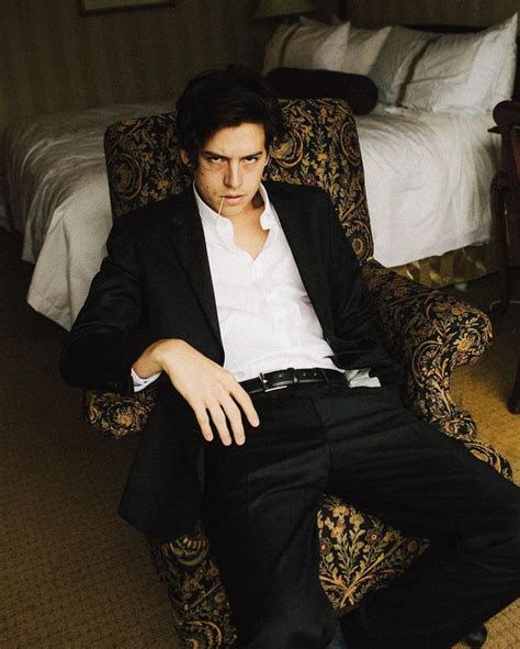 Cole Sprouse Shares Pics Of His New Black Hair And Im In Love Cole