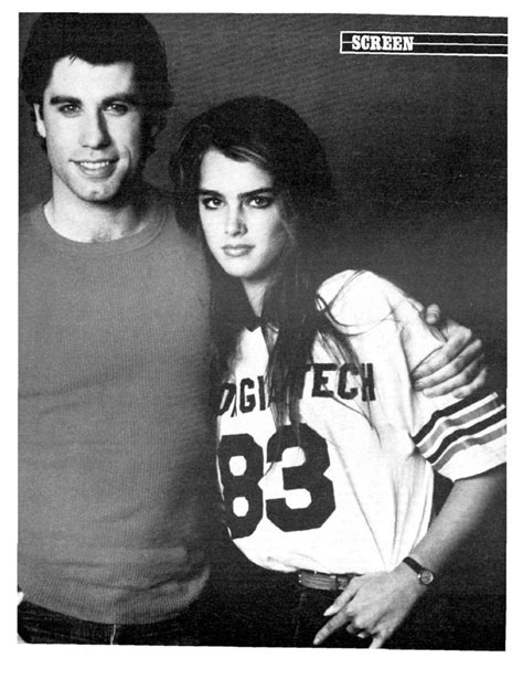 John Travolta And Brooke Shields Photographed By Patrick Demarchelier