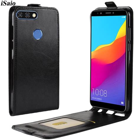 Flip Cover For Huawei Y7 Pro 2018 Case 599 Leather Case For Huawei