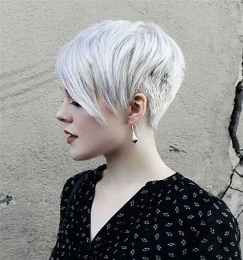 Asymmetrical Pixie Cut Back View - asymmetrical pixie cut back view