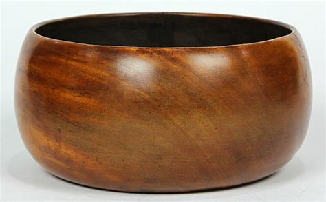 Hawaiian Koa Wood Poi Bowl Calabash