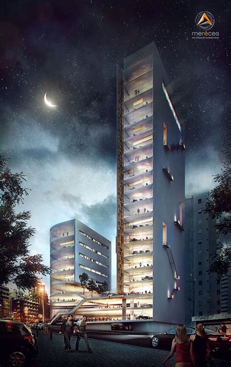 Company Headquarters By Sérgio Merêces Via Behance Architecture